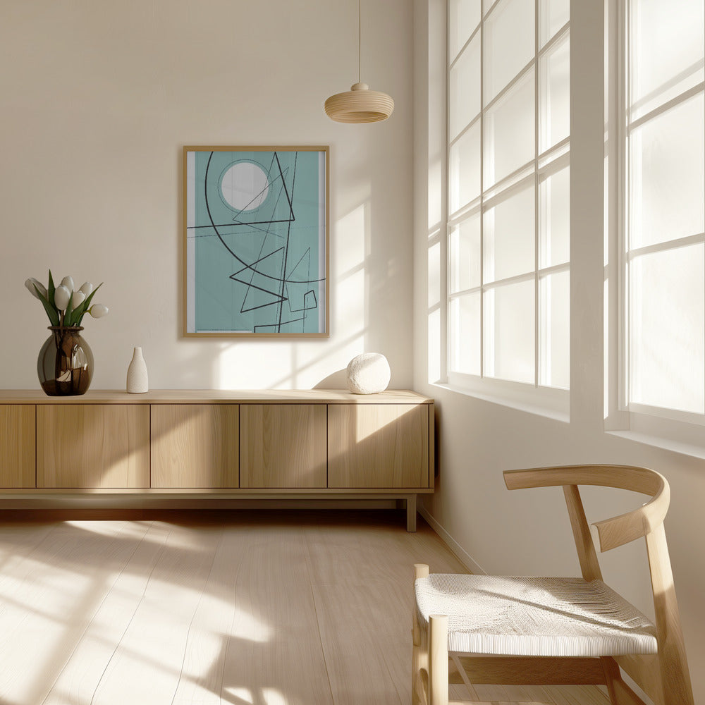 Angular Lines No 20 Poster